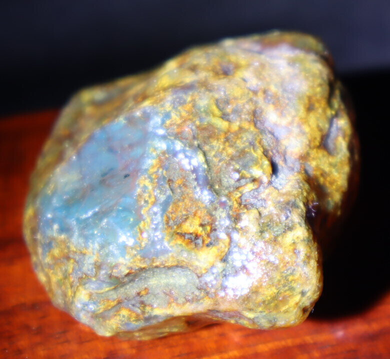 Exquisite Natural Dominican Clear Light Blue Amber Rough Specimen 46mm 22g – photo 3