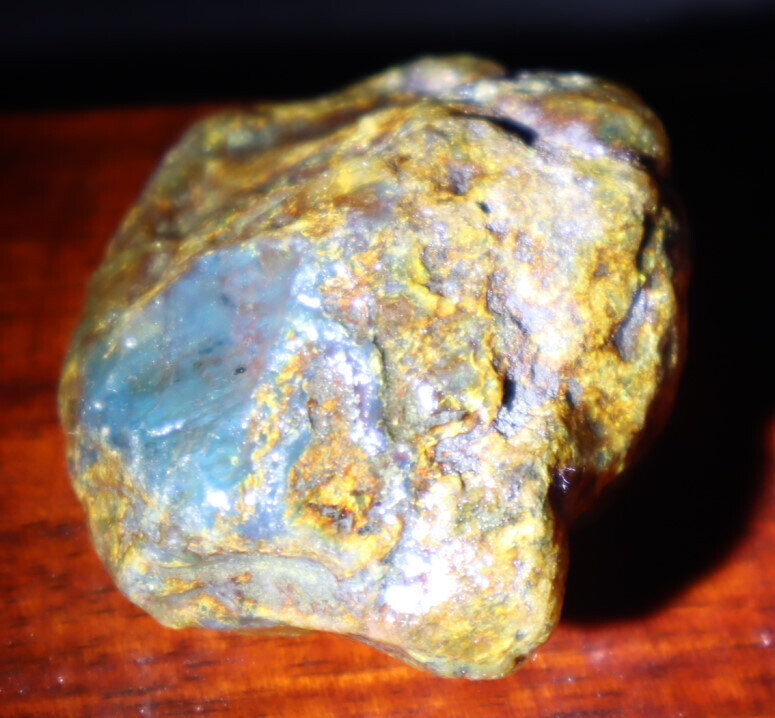 Exquisite Natural Dominican Clear Light Blue Amber Rough Specimen 46mm 22g – photo 6