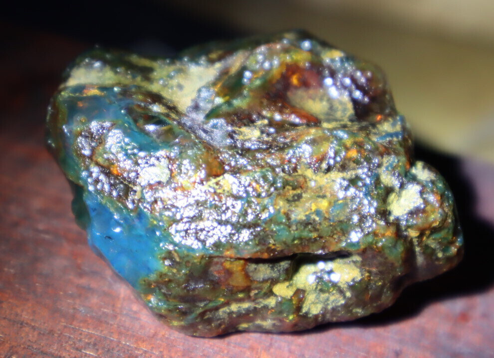 Exquisite Natural Dominican Clear Sky Blue Amber Rough Specimen 56mm 27.4g – photo 6