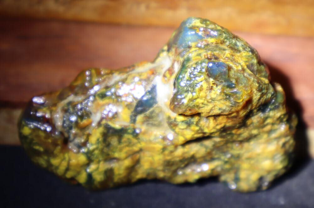 Natural Dominican Clear Green Blue Amber Rough Specimen 65mm 20g – photo 11