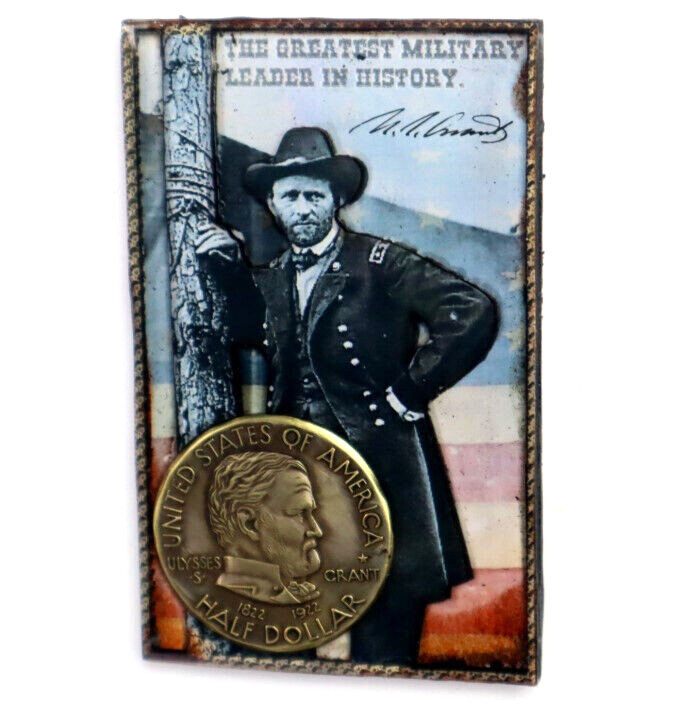 Ulysses S. Grant: Civil War Hero 18th US President Commemorative Silver p. Coin