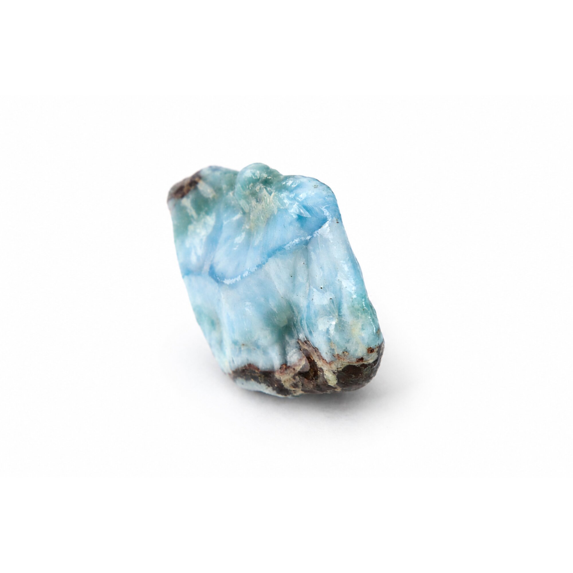 ocean blue Natural Dominican Larimar chunk Rough Specimen 47 mm – photo 10