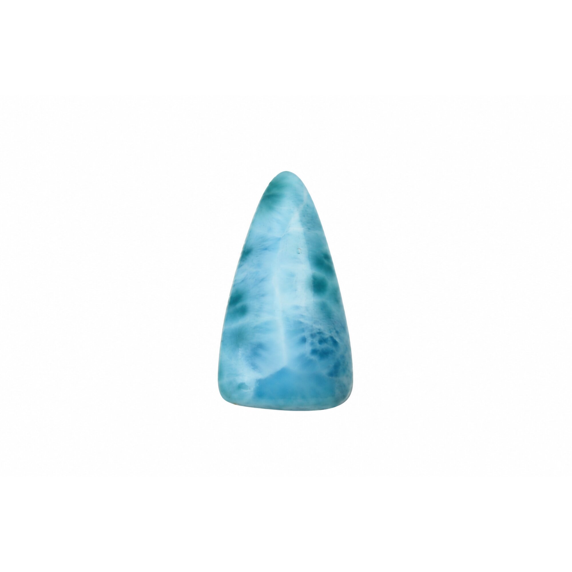 Genuine Handcrafted Polished: Natural Dominican Larimar Cabochon 25mm – photo 4