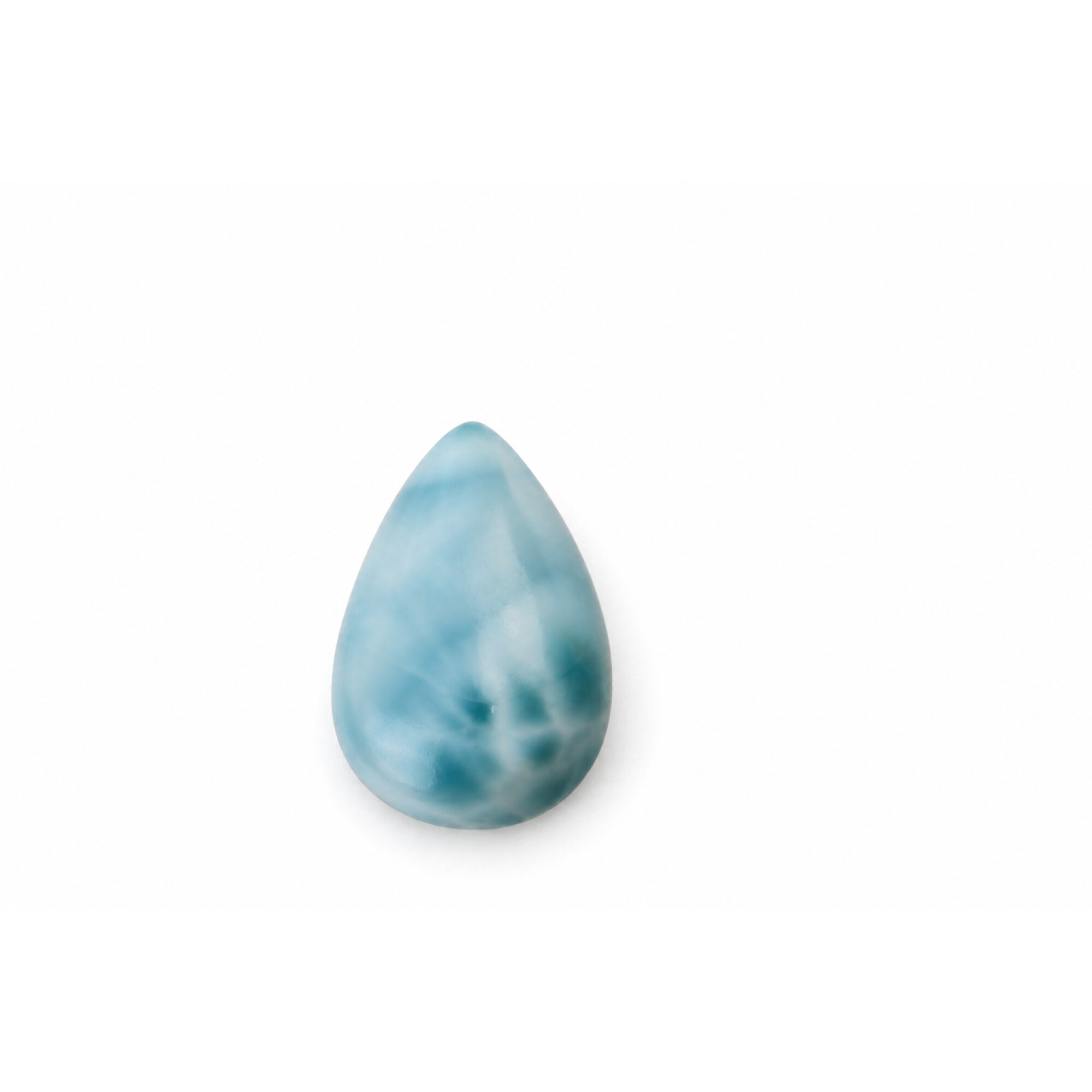 Master Crafted light blue larimar Polished 35mm – photo 2