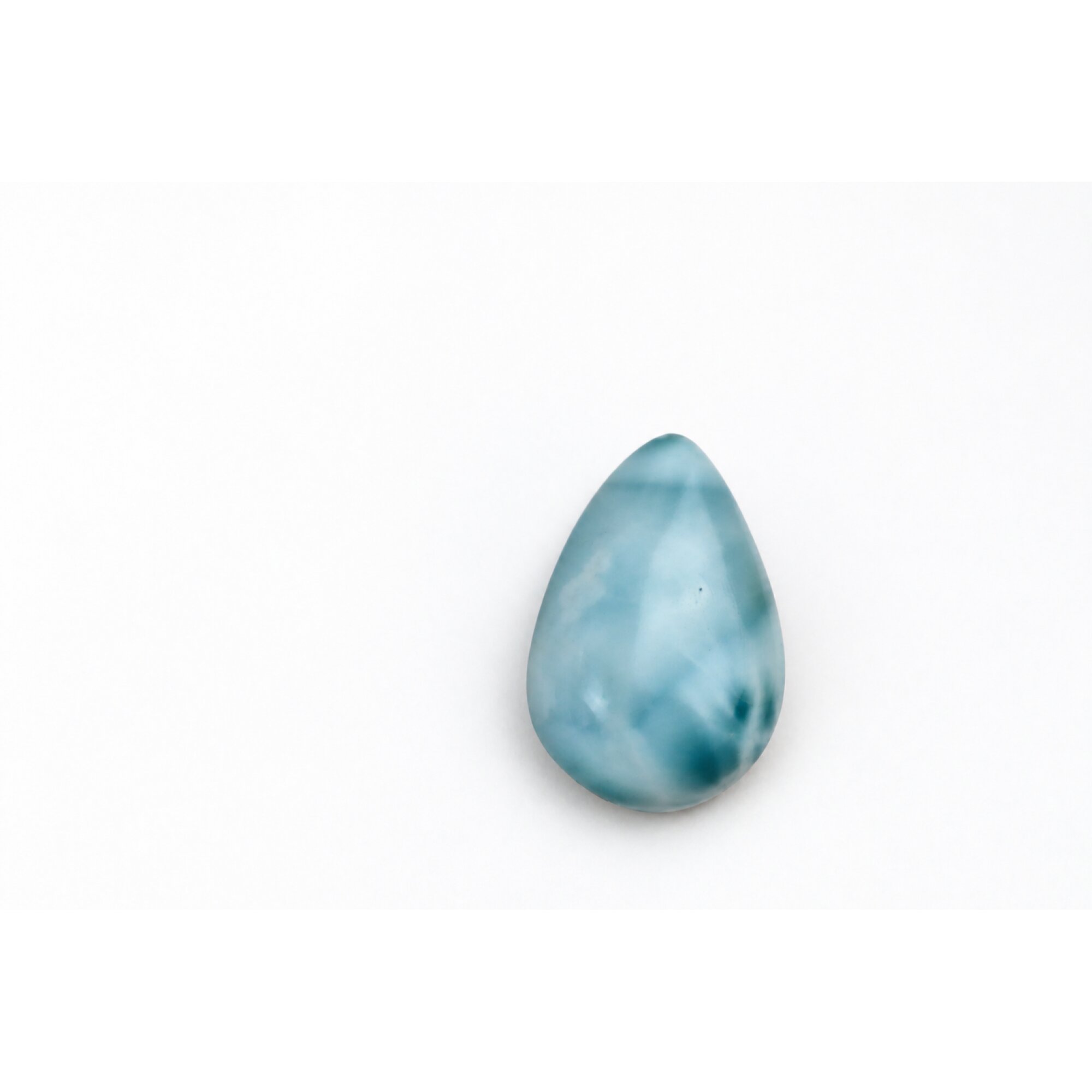 Master Crafted light blue larimar Polished 35mm – photo 4
