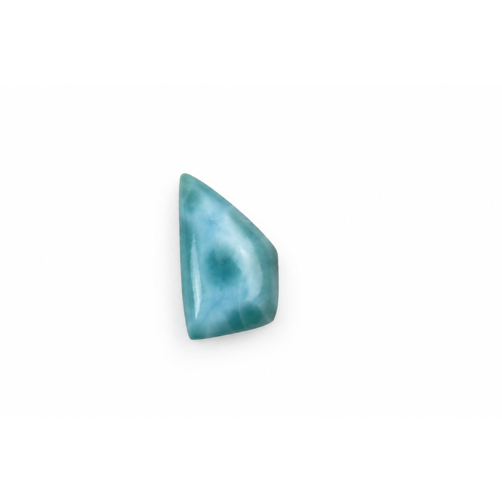 Artisan Made ocean blue larimar Polished 31mm – photo 3