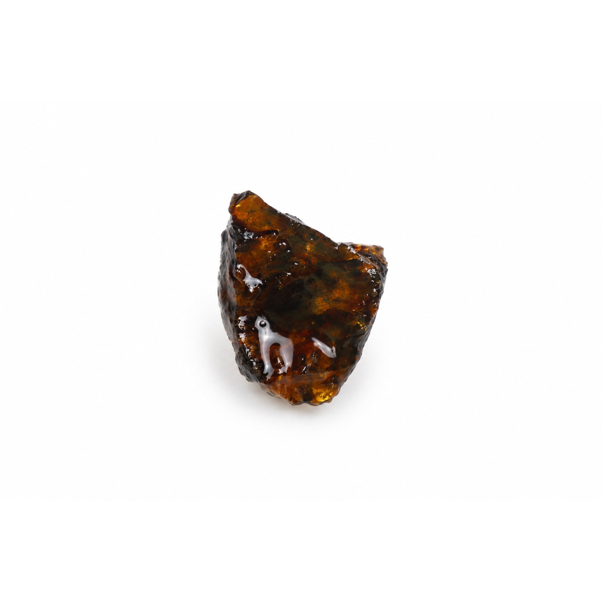 Real royal blue rough specimen Dominican amber 27mm – photo 7