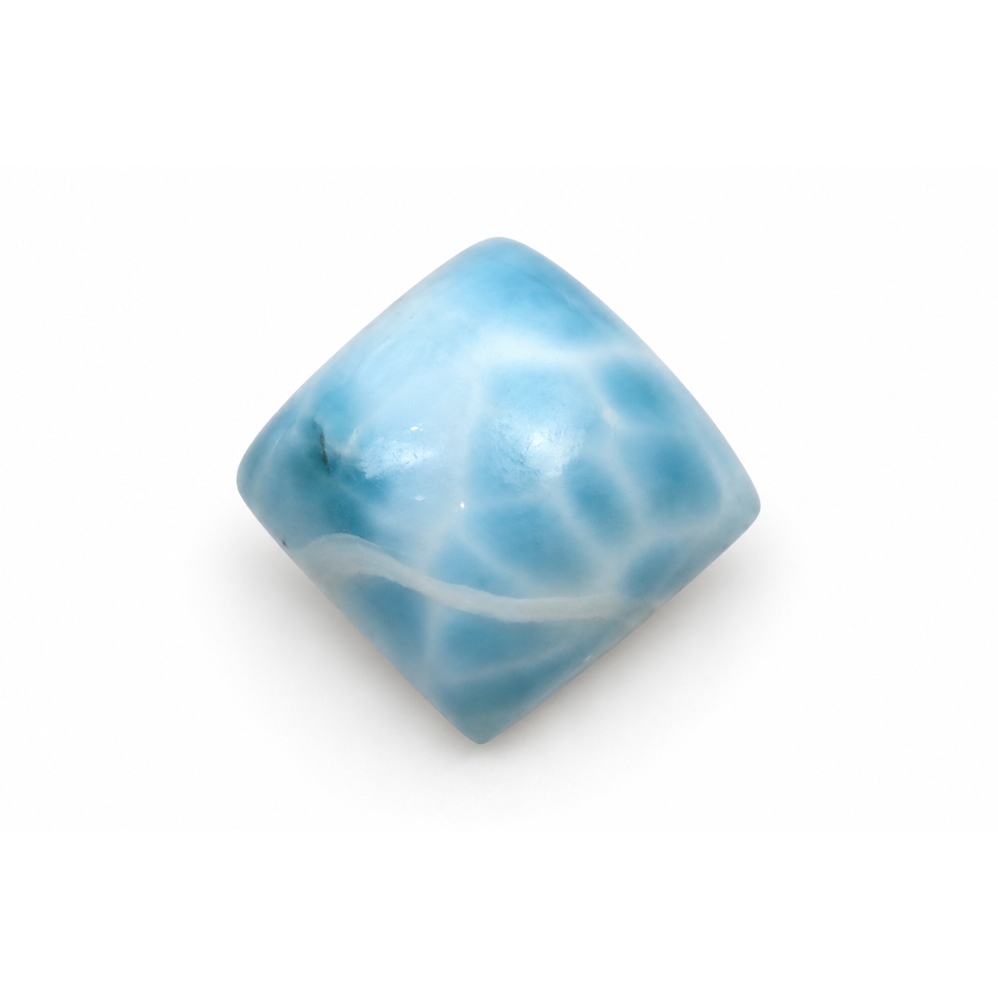 Authentic sky blue Dominican Larimar cabochon 14.5mm – photo 3