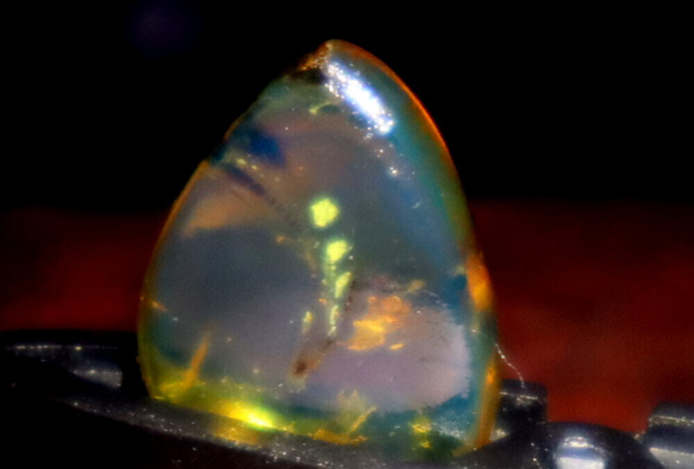 Lovely Natural Dominican Clear Sky Blue Amber Polished Stone 16mm FREE DRILLING – photo 5