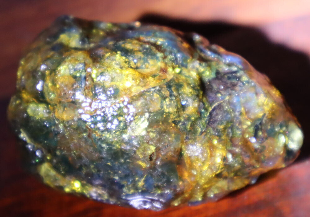 Beautiful Natural Dominican Clear Light Blue Green Amber Rough Specimen 52mm 44g – photo 8