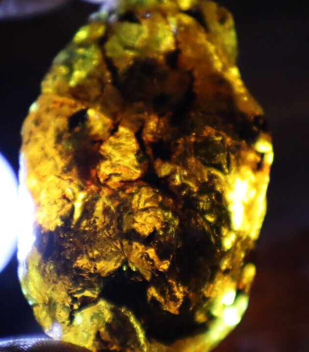 Beautiful Natural Dominican Clear Light Blue Green Amber Rough Specimen 52mm 44g – photo 11